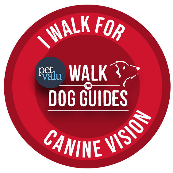 Walk Badge - Canine Vision