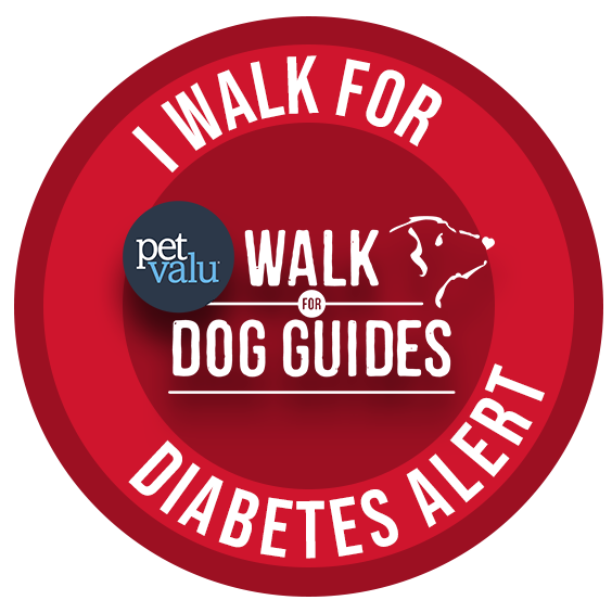 Walk Badge - Diabetes Alert